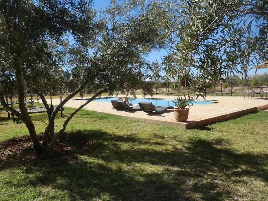 Villa Agora, Villa A La Campagne Proche Marrakech Sidi Abdallah Ghiat ภายนอก รูปภาพ
