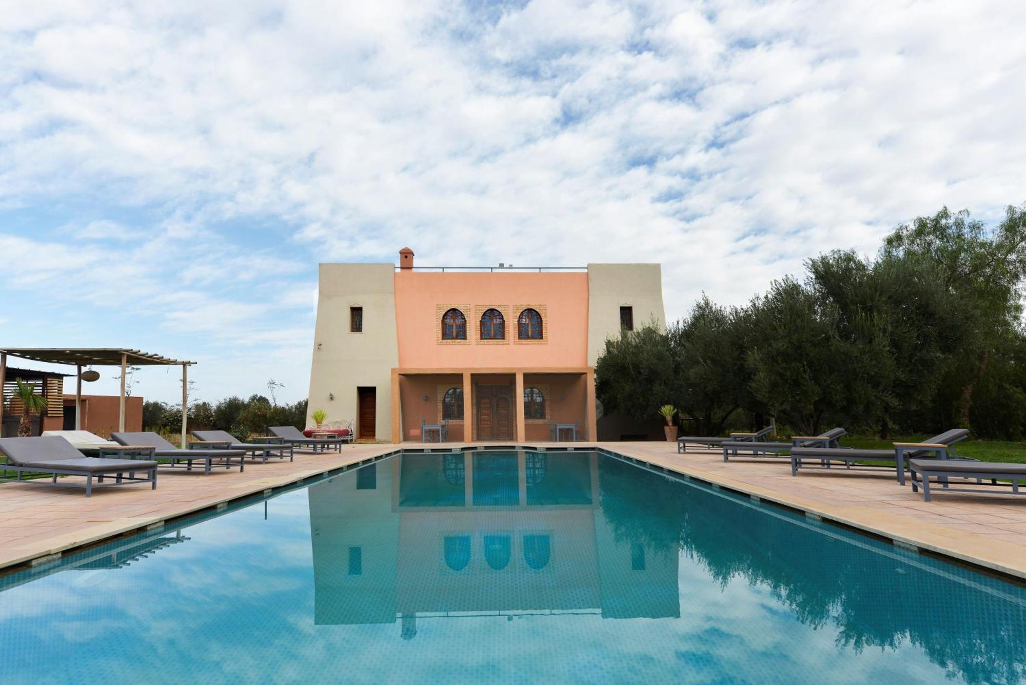 Villa Agora, Villa A La Campagne Proche Marrakech Sidi Abdallah Ghiat ภายนอก รูปภาพ