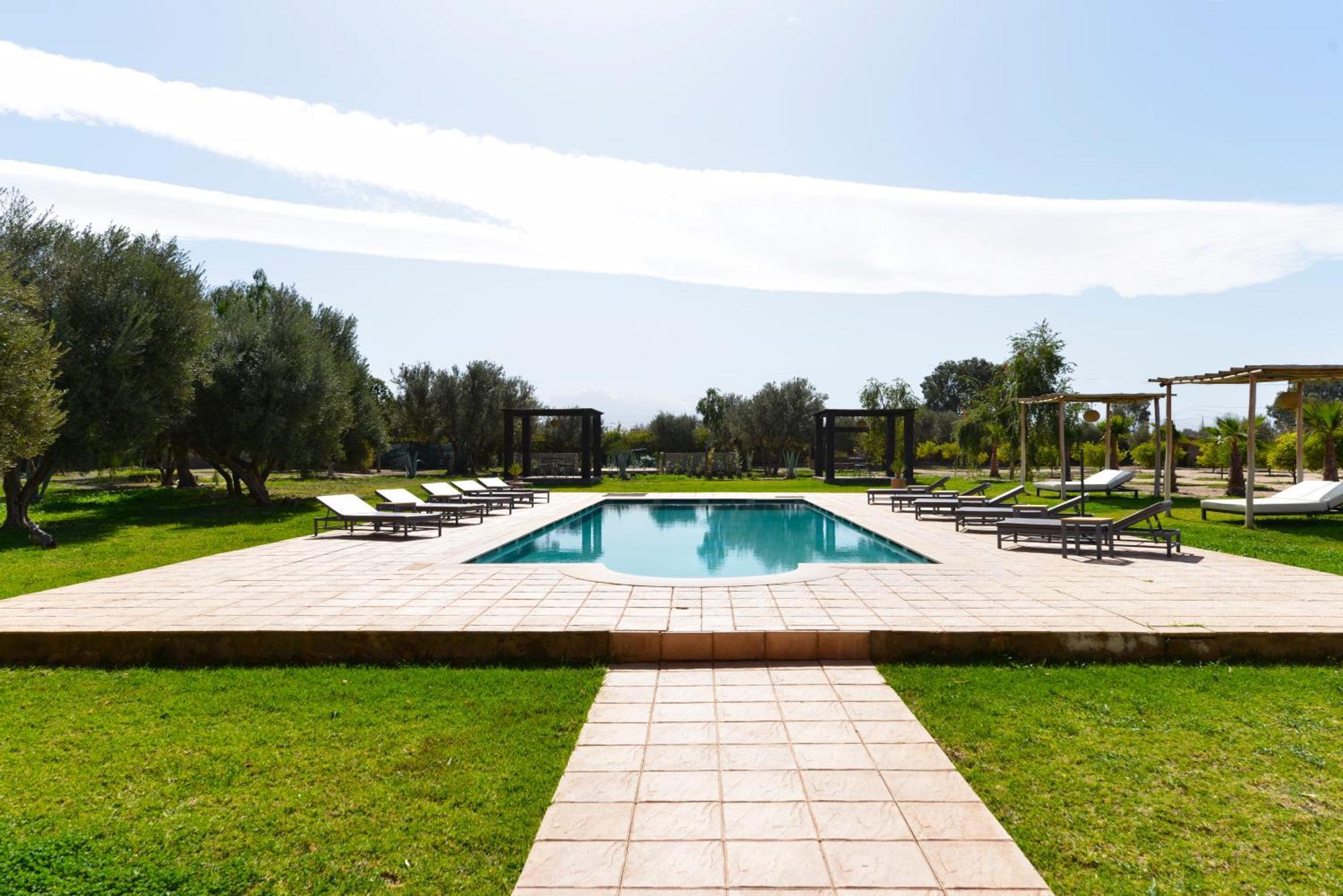 Villa Agora, Villa A La Campagne Proche Marrakech Sidi Abdallah Ghiat ภายนอก รูปภาพ